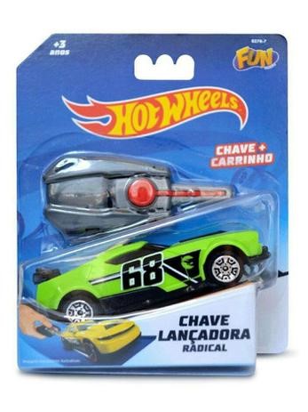 Hot Wheels Chave lançadora Radical Brinquedo