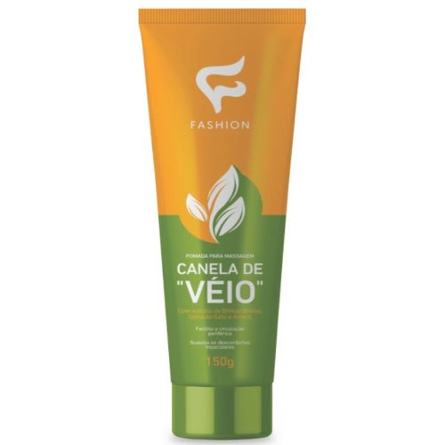 Creme Para Massagem Fashion Canela De Veio 150g