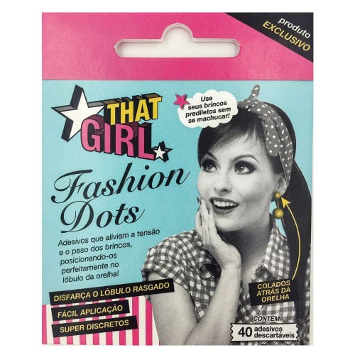 Fashion Dots That Girl - Adesivo de Brinco