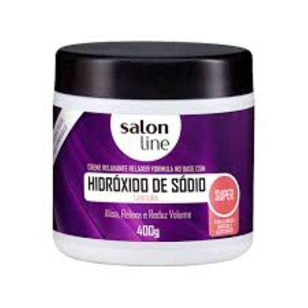 Creme Relaxante Salon Line Hidróxido de Sódio Regular 400g