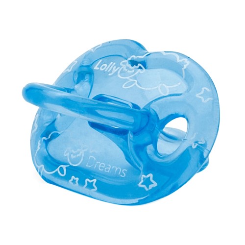 Chupeta Lolly Dreams Azul Tamanho 2 para Bebês 6 meses+ com 1 unidade