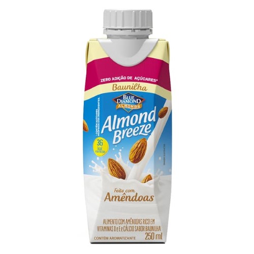 Bebida Almond Brreze 250ml Amendoas Bau