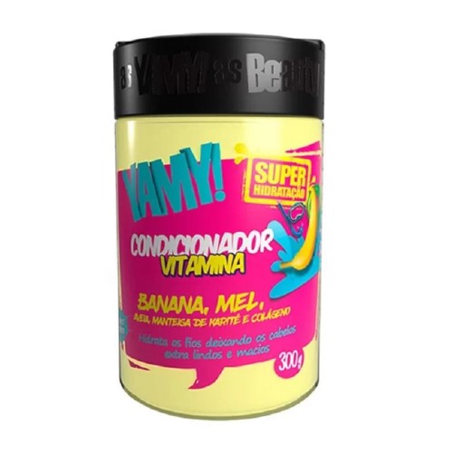 Condicionador Para Tratamento Yamy Super Hidratação Vitamina De Banana 300g