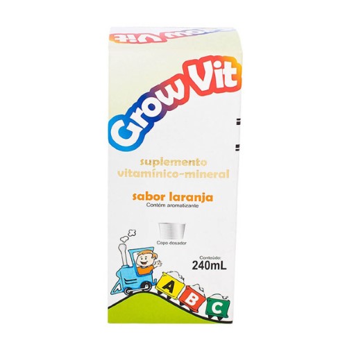 Polivitamínico Grow Vit Solução com 240ml