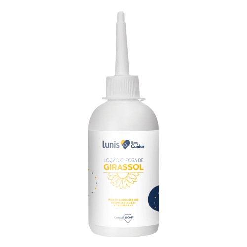 Loção Oleosa De Girassol Lunis Bem Cuidar Com 200ml