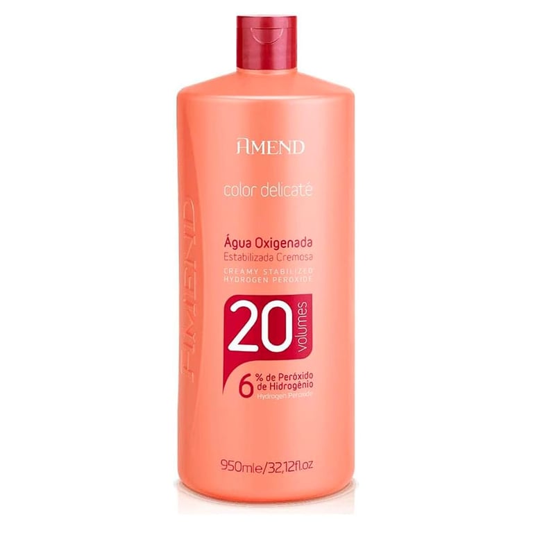 Amend Color Delicaté - Água Oxigenada Cremosa 20 Volumes 950ml