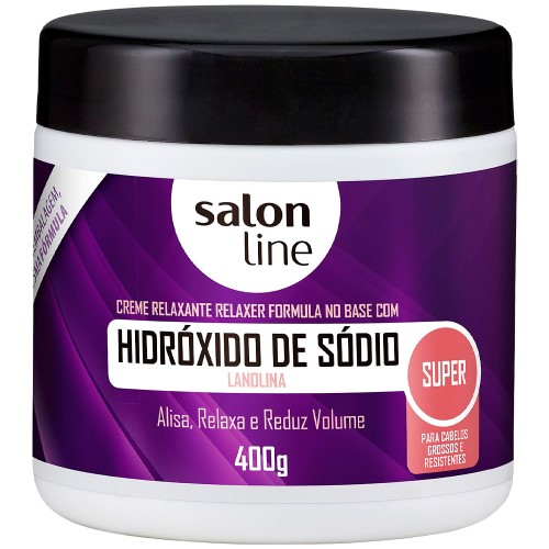 Creme Relaxante Salon Line Sódio Super 400g