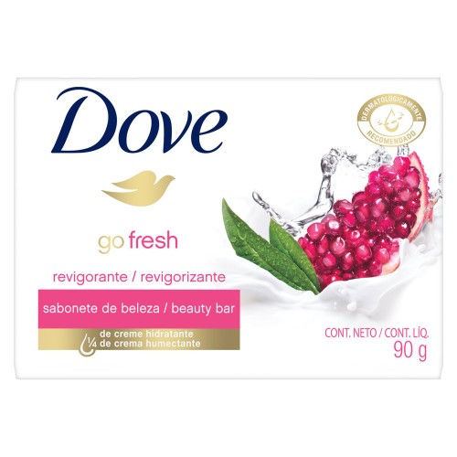 Sabonete Dove Go Fresh Revigorante Romã e Verbena 90g