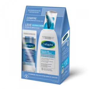 Kit Cetaphil Sérum Hidratante Facial 48h 30ml + Espuma de Limpeza Suave 236ml