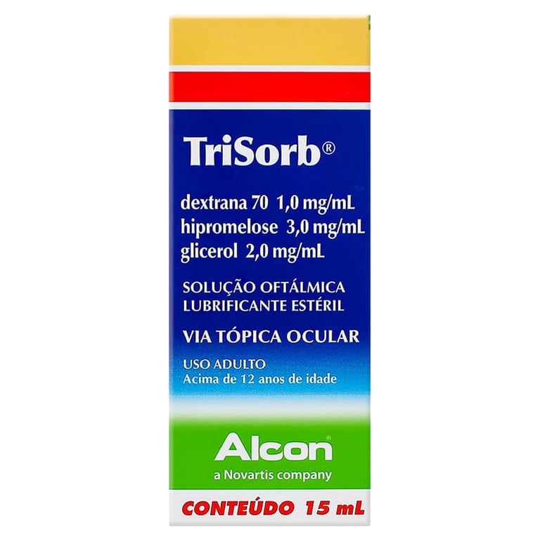 Trisorb Alcon Solução Oftálmica 15ml