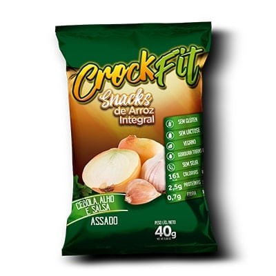 Snack Crockfit Cebola Alho E Salsa 40g