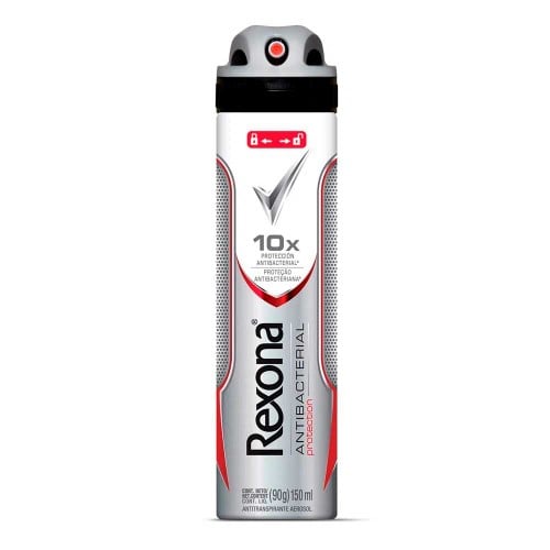 Desodorante Rexona Masculino Aerosol Antibacteriano 150ml