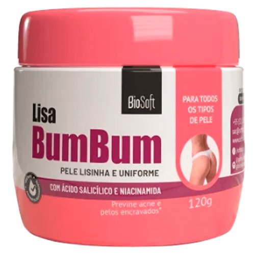 Creme Lisa Bumbum Hidratante Bio Soft 120g