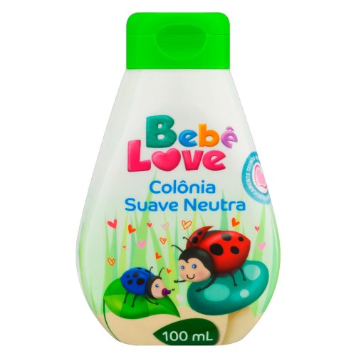 Colônia Infantil Bebê Love Suave Neutra 100ml