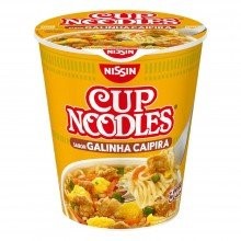 Macarrão Instantâneo Cup Noodles Sabor Galinha Caipira 69g