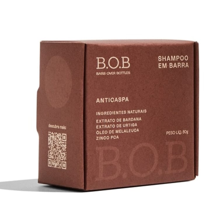 Shampoo Barra Anticaspa 80gr