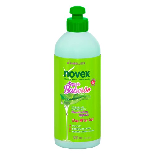 Gel para Cabelo Novex Day After Super Babosão Embelleze com 300ml