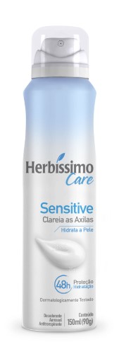 Desodorante Aerossol Antitranspirante Herbissimo Care Sensitive