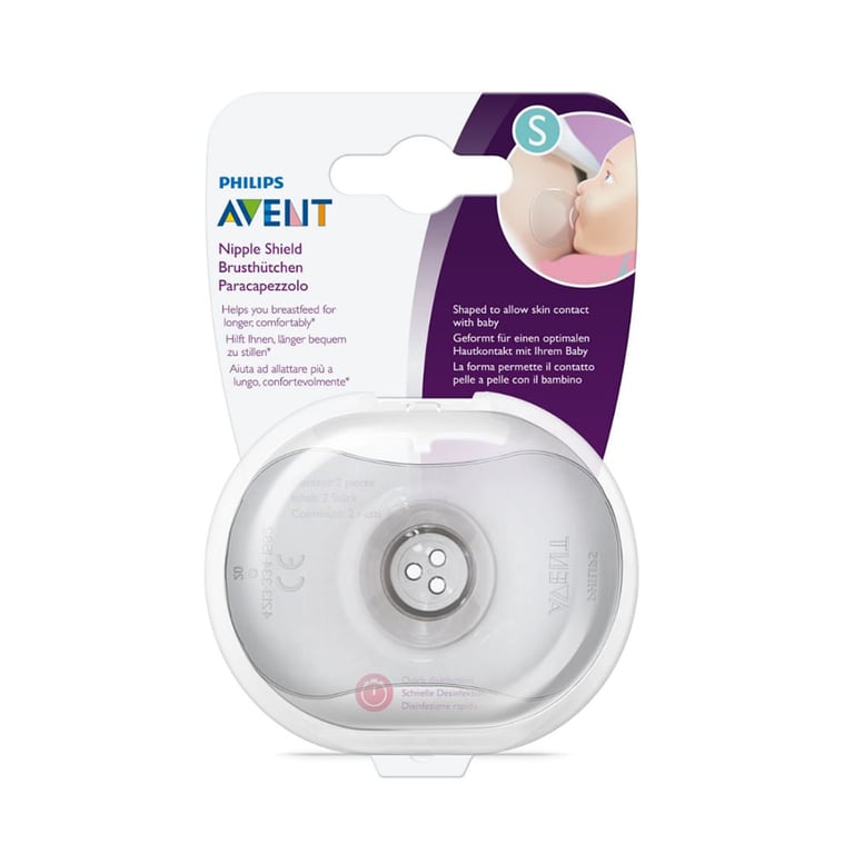 Protetor De Mamilo Standard Philips Avent 2 Un.