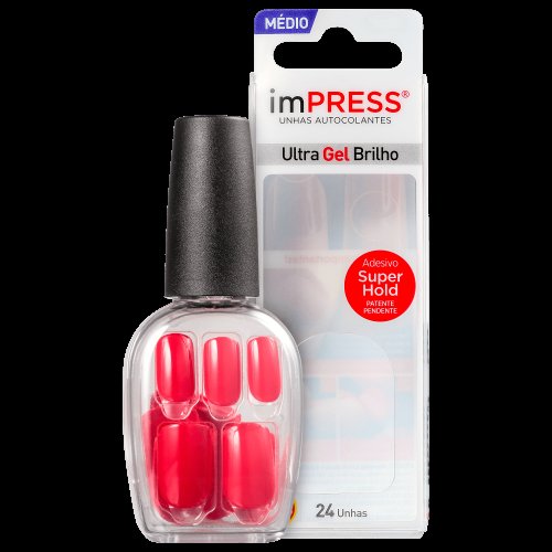 Unhas de Gel Médias Autocolantes imPRESS - Rather Reck