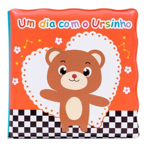 Livrinho de Banho Buba Baby Um Dia Com o Ursinho com 1 unidade