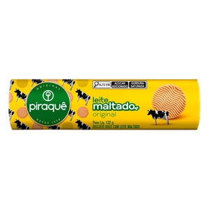 Biscoito Piraquê Leite Maltado 132g