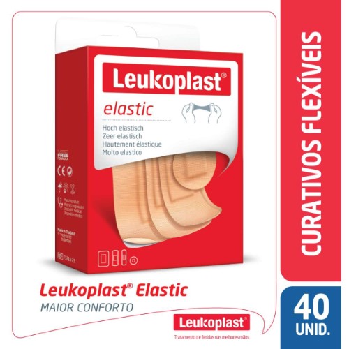 Curativo Leukoplast Elastic 40 Unidades