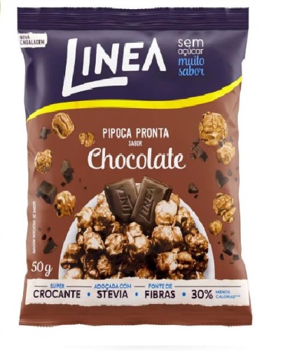 Pipoca Linea Chocolate 50G