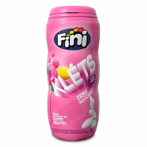 Fini Kléts Tutti Frutti Zero Açúcar 30g