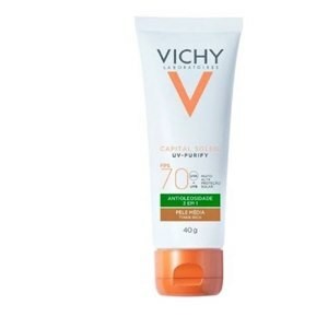 Protetor Solar Vichy Capital Soleil Uv-Purify Média Fps70 40g