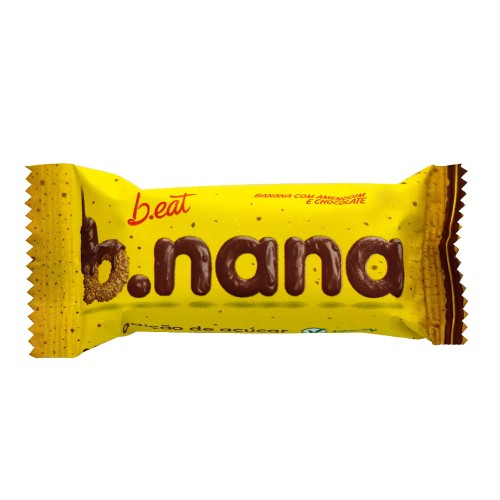 Banana Beat Amendoim Com Chocolate Sem Açúcar 30g