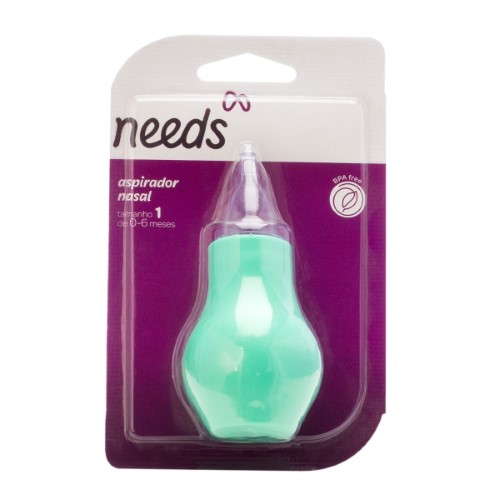 Aspirador Nasal Infantil Needs Verde