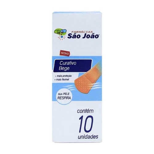 Curativo São João Bege Cremer 10 Unidades