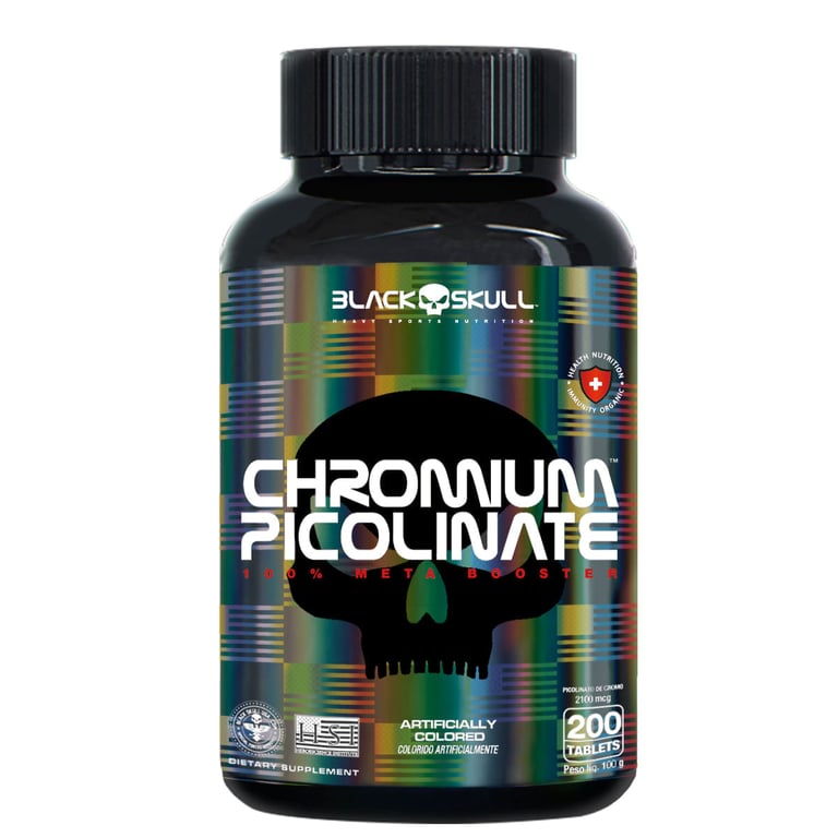 CHROMIUM PICOLINATE - 200 TABLETES