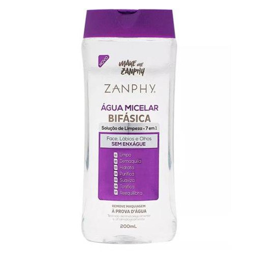 Água Micelar Bifásica - Zanphy