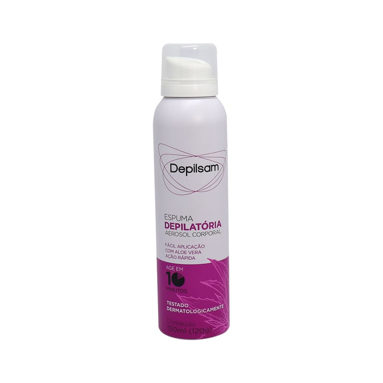 Spray Depilatório Depilsam Corpo Aerosol 150Ml