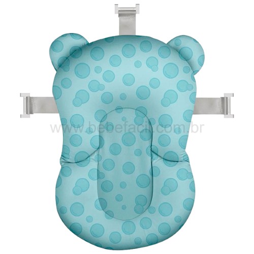 Almofada de Banho Sosseguinho Azul 0+M Multikids Baby - BB1049