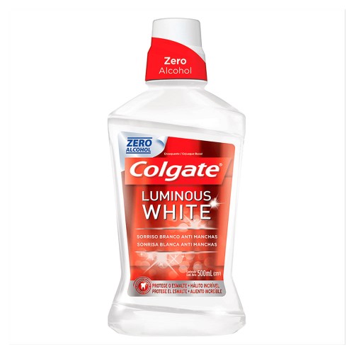 Enxaguante Bucal Colgate Luminous White 500ml