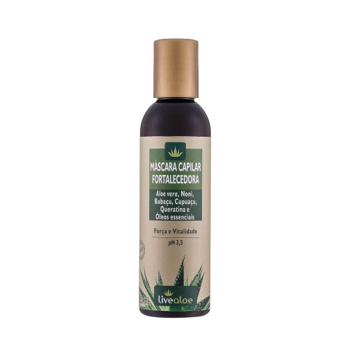 Máscara Vegana Capilar Fortalecedora Natural 150ml – Livealoe