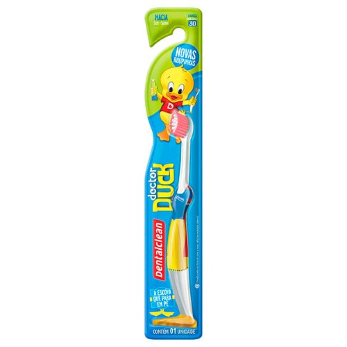 Escova Dental Infantil Dentalclean Doctor Duck Macia