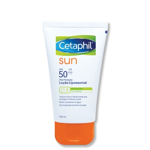 Protetor Solar Cetaphil Sun Loção Lipossomal Fps50 150ml