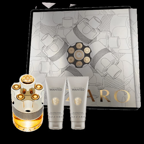 Perfume Azzaro Wanted Kit Eau de Toilette 100ml + 2 Shampooing 50ml