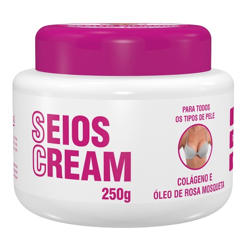 Creme Para Massagem Multi Pétalas Seios Cream 250g