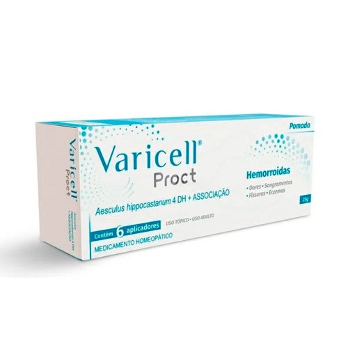 Varicell Proct Pomada 4DH 25g 6 Aplicadores