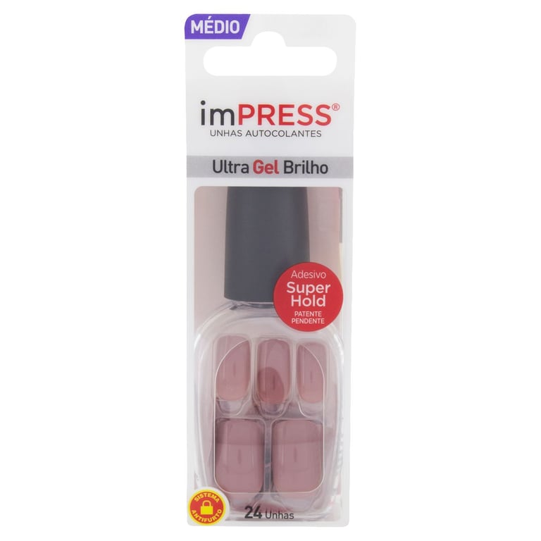 Unhas de Gel Médias Autocolantes imPRESS - Fresh Start