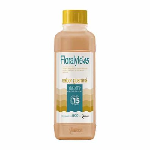 Floralyte 45 Sabor Guaraná Solução 500ml