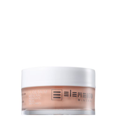 Hidratante Facial Efeito Mate Elemento Mineral Nude Balm