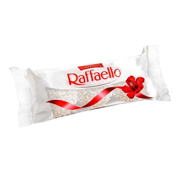 Raffaello Com 3 Unidades 30g