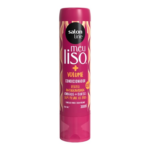 Condicionador Salon Line Meu Liso + Volume 300ml