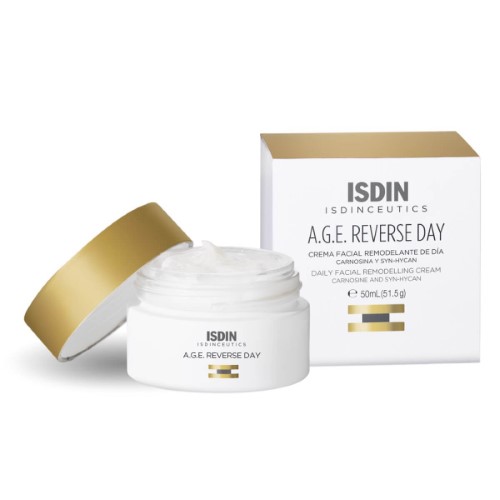 Creme Facial Anti-Idade Isdin A.G.E. Reverse Day Diurno com 50ml